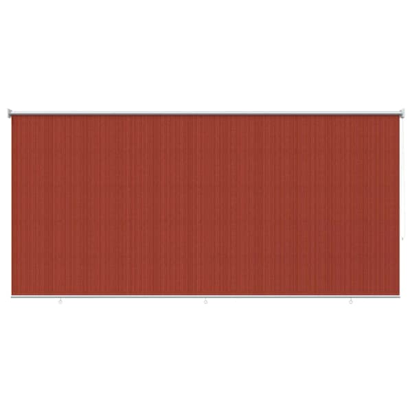 vidaXL V&auml;lisruloo 90% UV blokeering Terrakotta 400 x 140 cm HDPE