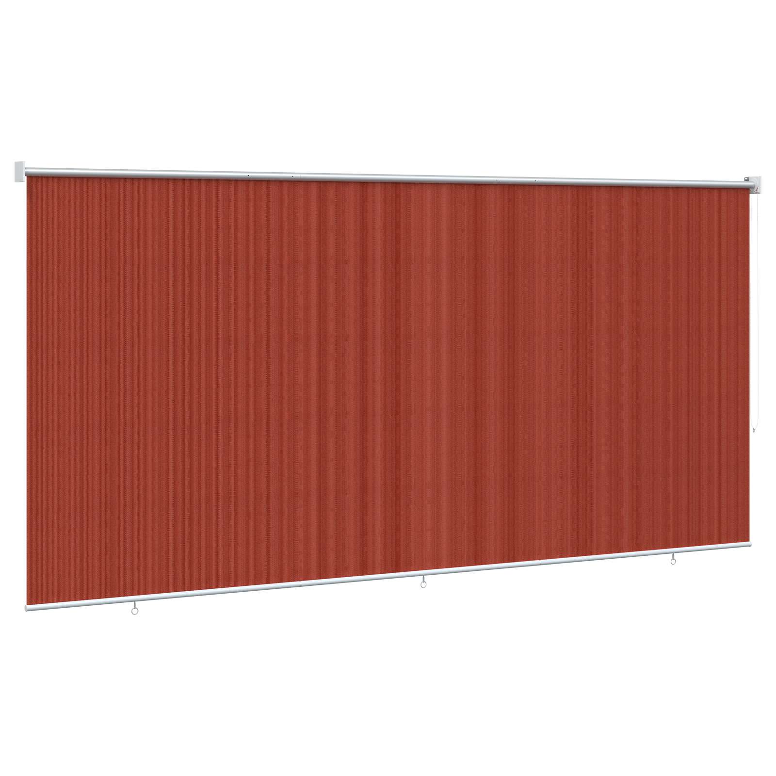 Buitenrolgordijn 90% UV-blok Terracota 400 x 230 cm HDPE image 4