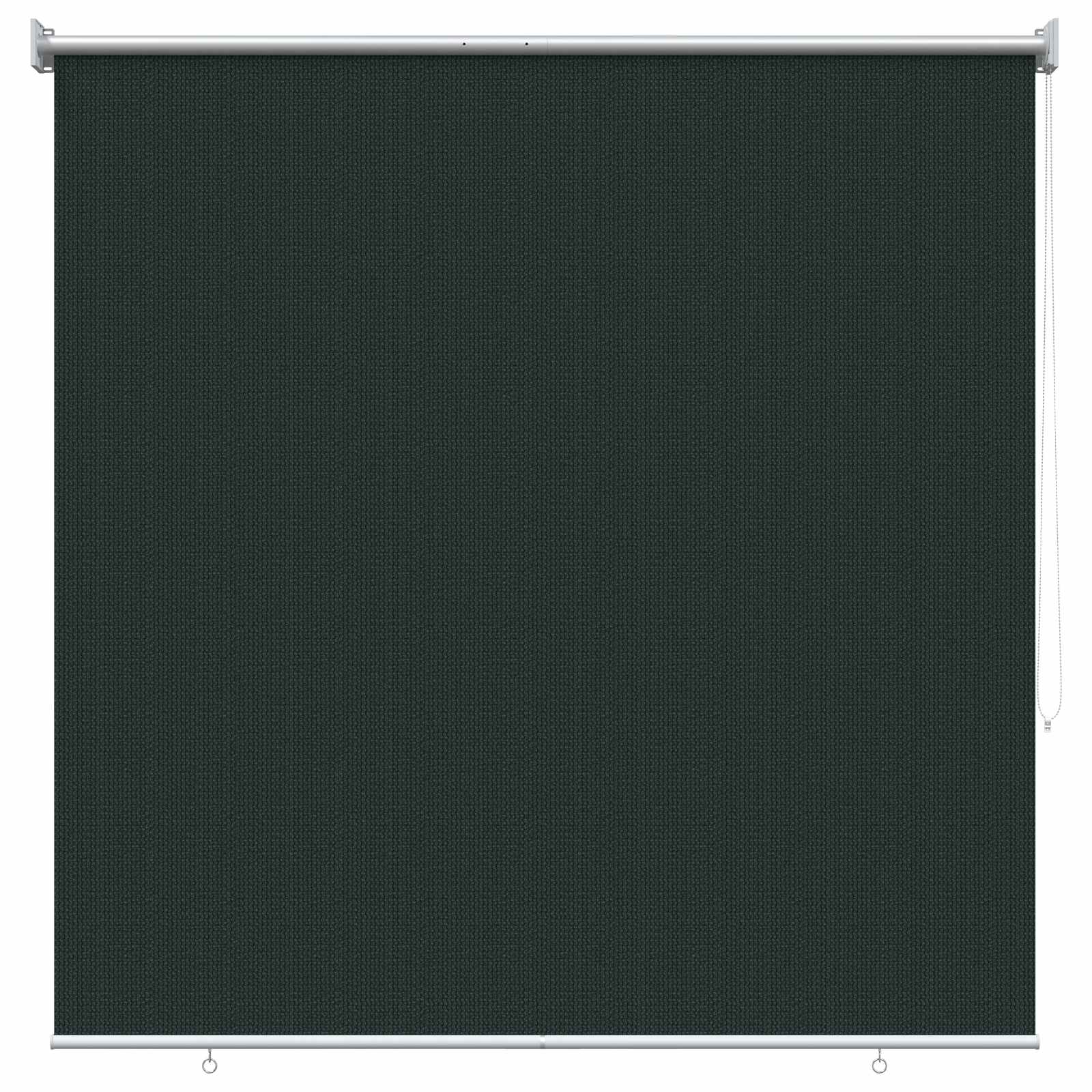 Buitenrolgordijn 90% UV-blok Donkergroen 160 x 140 cm HDPE image 2
