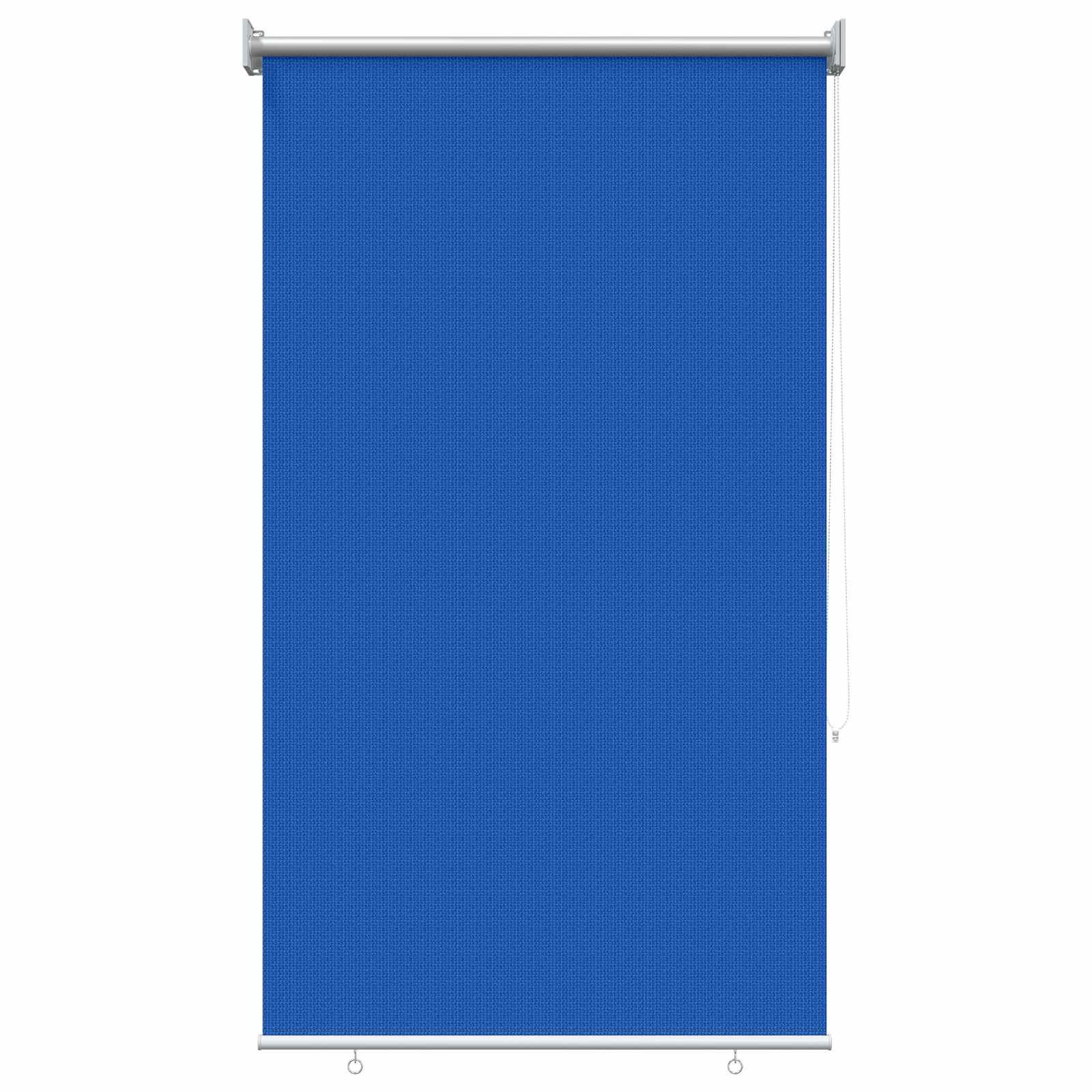 vidaXL Buitenrolgordijn 90% UV-blok Blauw 80 x 140 cm HDPE, foto 3