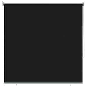vidaXL V&auml;lisruloo 90% UV blokeering Must 140 x 140 cm HDPE