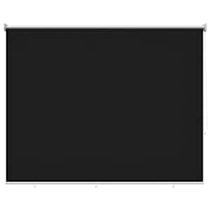 vidaXL V&auml;lisruloo 90% UV blokeering Must 200 x 140 cm HDPE