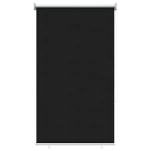 vidaXL V&auml;lisruloo 90% UV blokeering Must 80 x 230 cm HDPE
