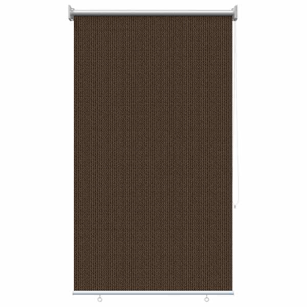 vidaXL V&auml;lisruloo 90% UV blokeering Pruun 60 x 140 cm HDPE