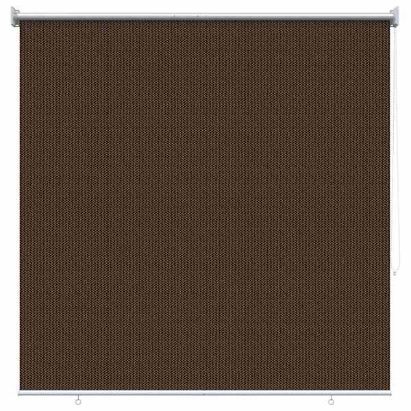 vidaXL V&auml;lisruloo 90% UV blokeering Pruun 140 x 140 cm HDPE