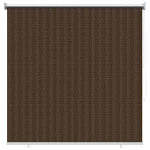 vidaXL V&auml;lisruloo 90% UV blokeering Pruun 120 x 230 cm HDPE