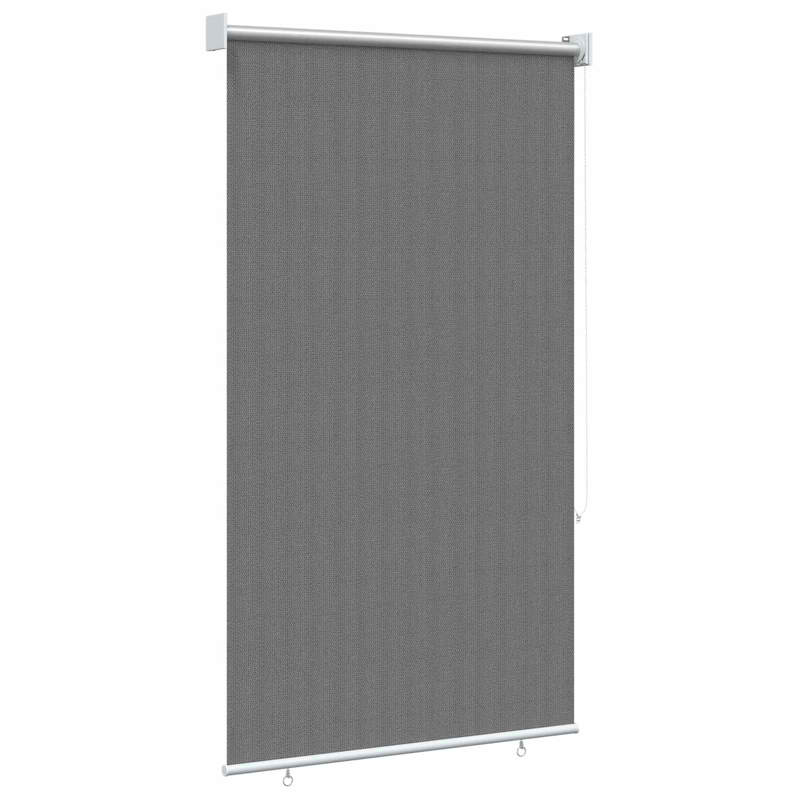 Buitenrolgordijn 90% UV-blok Lichtgrijs 60 x 140 cm HDPE image 4