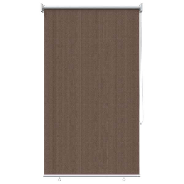vidaXL V&auml;lisruloo 90% UV blokeering Pruunikashall 80 x 140 cm HDPE