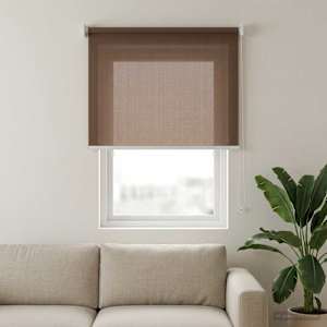 Venkovní roletová žaluzie 90 % blokování UV Taupe 100 x 140 cm - obrázek 1