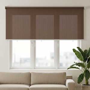 Venkovní roletová žaluzie 90 % blokování UV Taupe 140 x 140 cm - obrázek 1