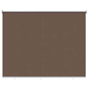 vidaXL V&auml;lisruloo 90% UV blokeering Pruunikashall 180 x 140 cm HDPE