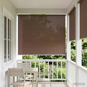 Venkovní roletová žaluzie 90 % blokování UV Taupe 220 x 140 cm - obrázek 3