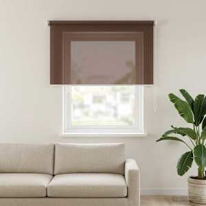 Venkovní roletová žaluzie 90 % blokování UV Taupe 240 x 140 cm - obrázek 1