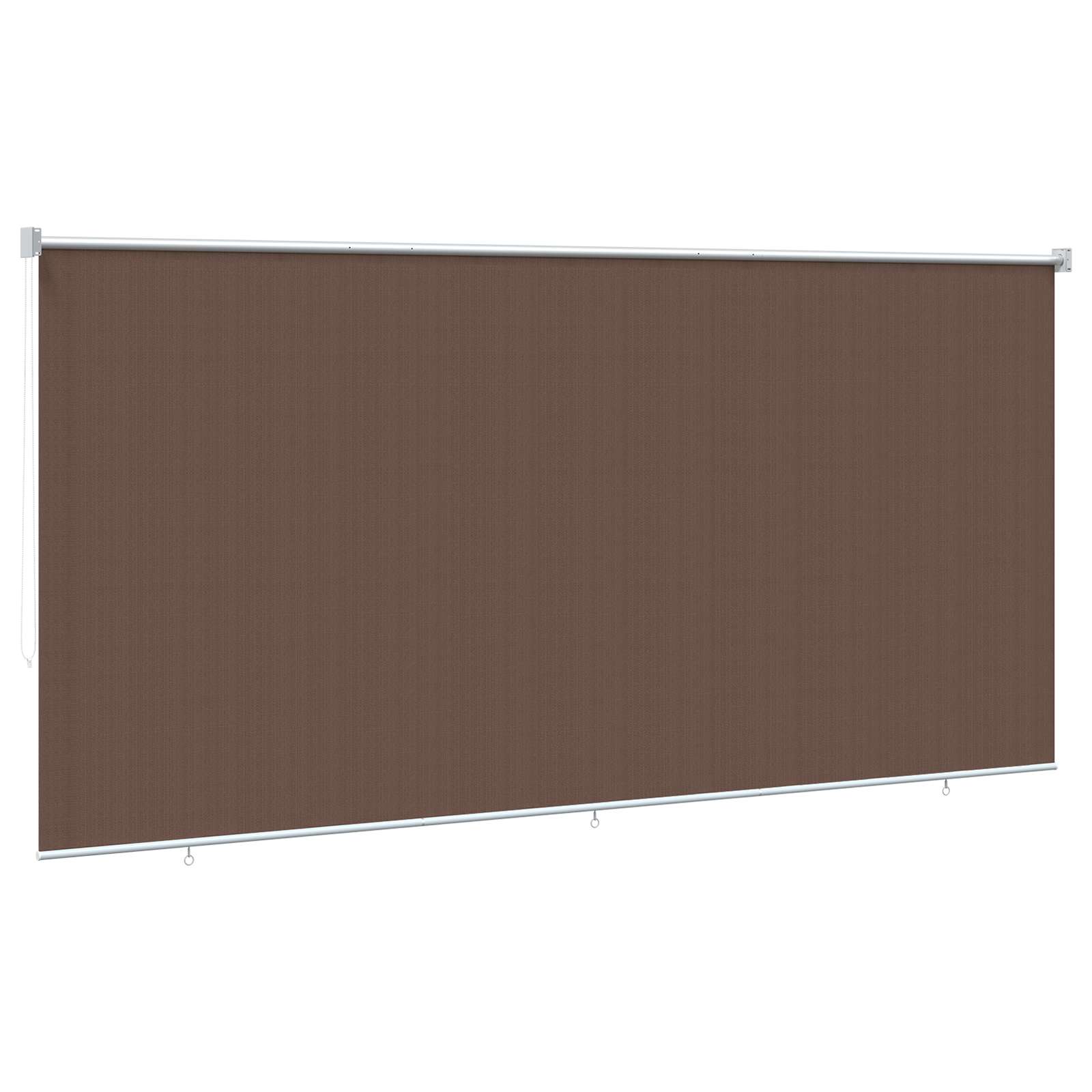 Buitenrolgordijn 90% UV-blok Taupe 350 x 140 cm HDPE image 5