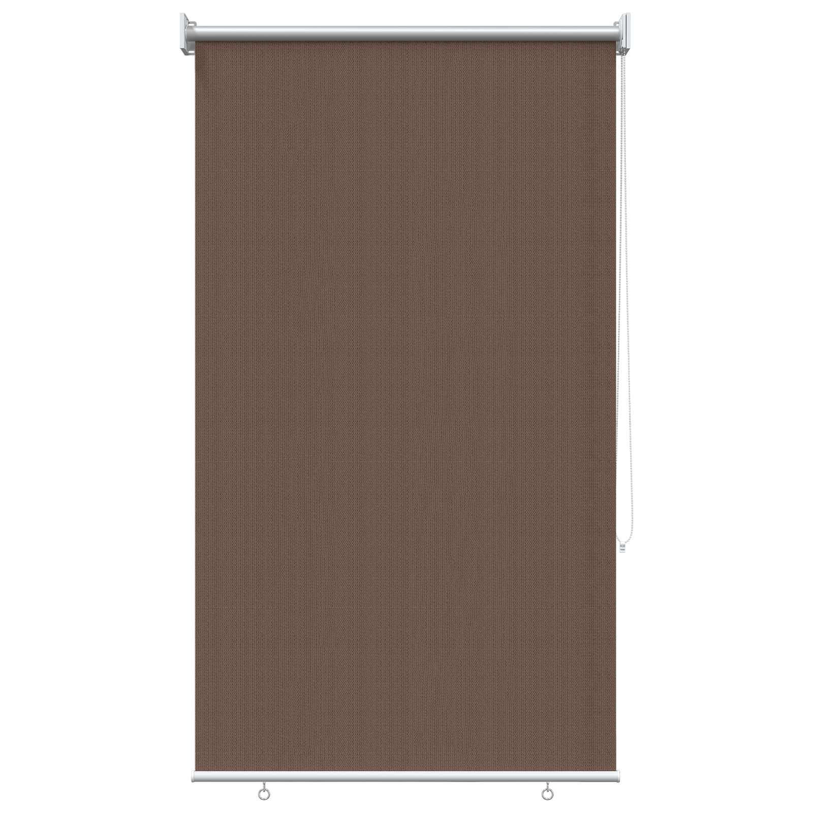 Buitenrolgordijn 90% UV-blok Taupe 60 x 230 cm HDPE image 2