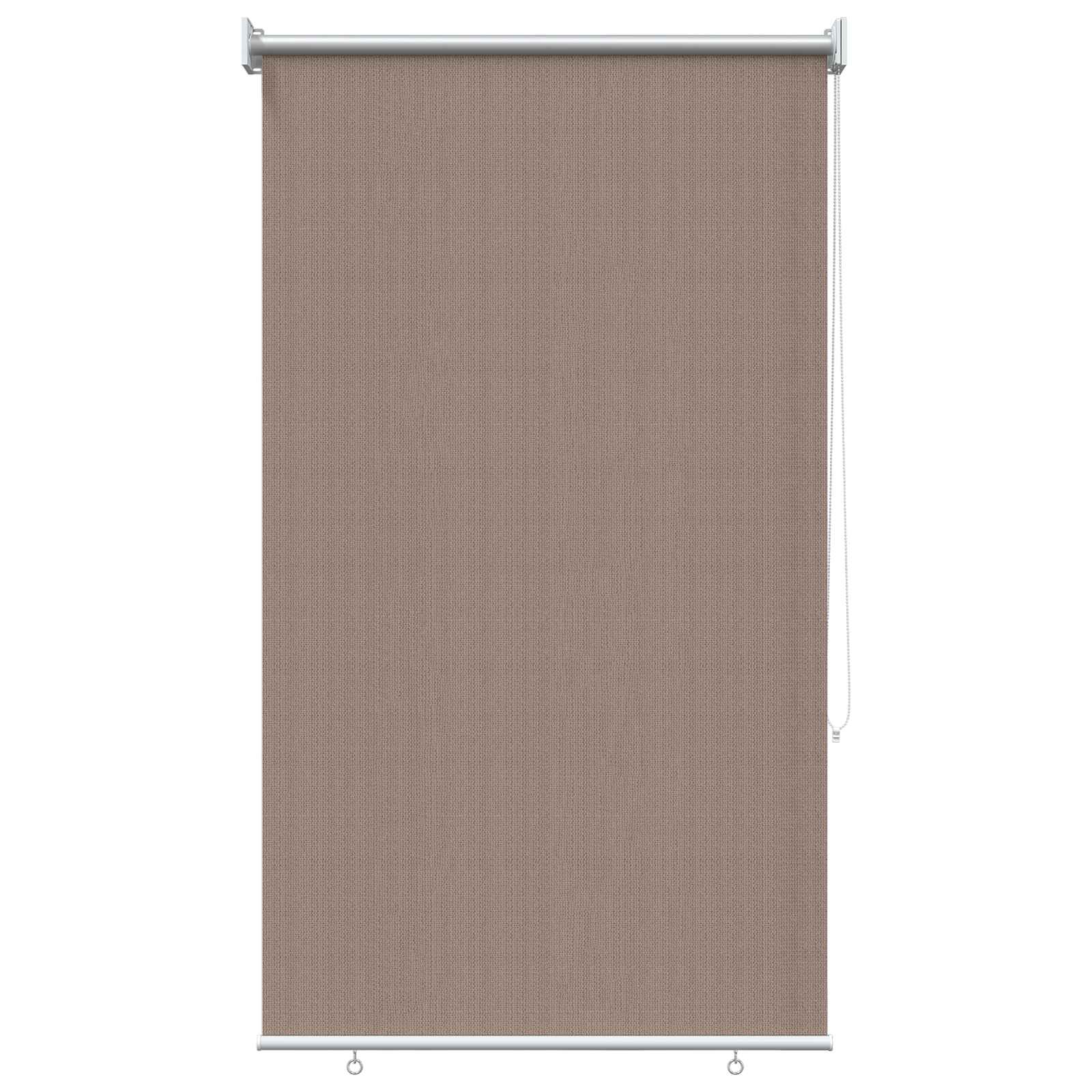 vidaXL Buitenrolgordijn 90% UV-blok Taupe 60 x 230 cm HDPE, foto 3