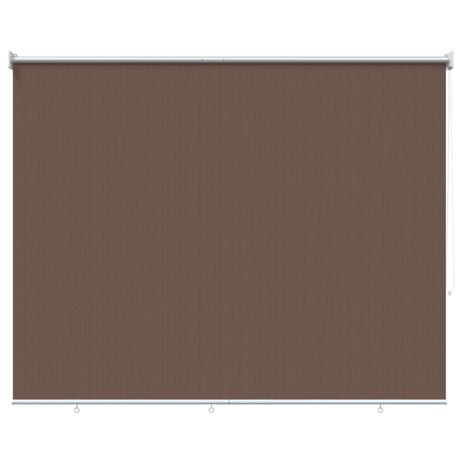Buitenrolgordijn 90% UV-blok Taupe 220 x 230 cm HDPE image 2