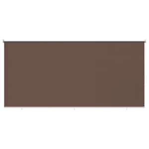 vidaXL V&auml;lisruloo 90% UV blokeering Pruunikashall 300 x 230 cm HDPE