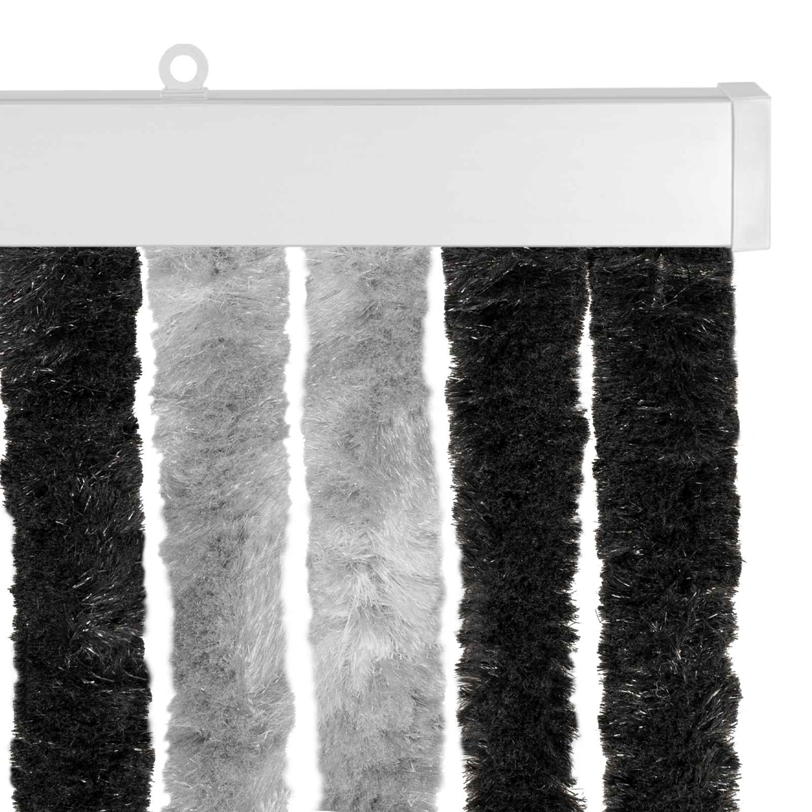 Insecten Gordijn Chenille Grijs en zwart 118 x 220 cm 100% PP image 4