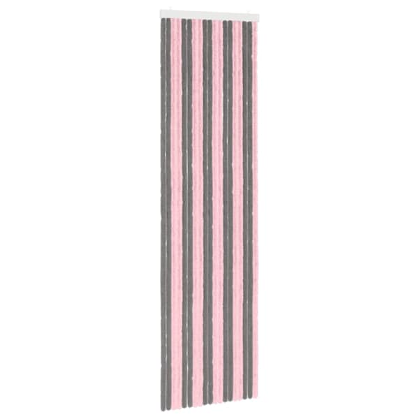 vidaXL S&auml;&auml;sev&otilde;rk Chenille H&otilde;behall ja Roosa 56 x 200 cm 100% PP