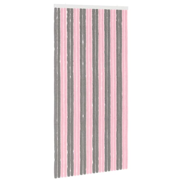 vidaXL S&auml;&auml;sev&otilde;rk Chenille H&otilde;behall ja Roosa 100 x 200 cm 100% PP