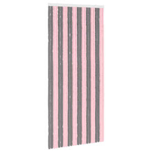 vidaXL S&auml;&auml;sev&otilde;rk Chenille H&otilde;behall ja Roosa 100 x 220 cm 100% PP