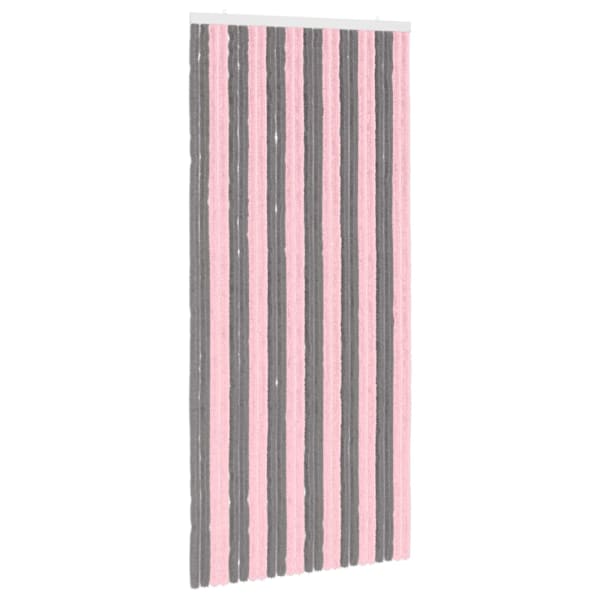 vidaXL S&auml;&auml;sev&otilde;rk Chenille H&otilde;behall ja Roosa 100 x 220 cm 100% PP