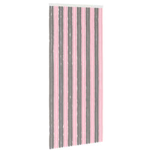 vidaXL S&auml;&auml;sev&otilde;rk Chenille H&otilde;behall ja Roosa 100 x 230 cm 100% PP