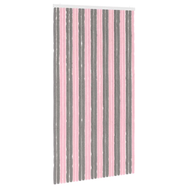 vidaXL S&auml;&auml;sev&otilde;rk Chenille H&otilde;behall ja Roosa 118 x 220 cm 100% PP