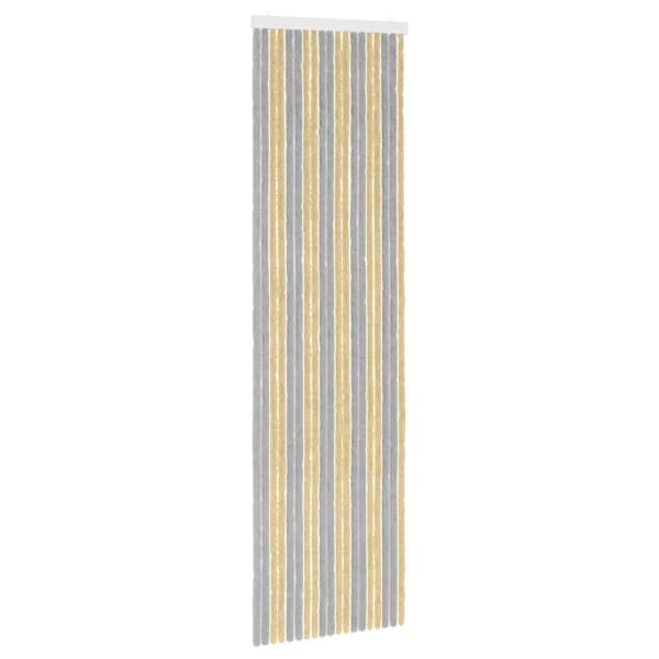 vidaXL S&auml;&auml;sev&otilde;rk Chenille Hall ja Beez 56 x 200 cm 100% PP