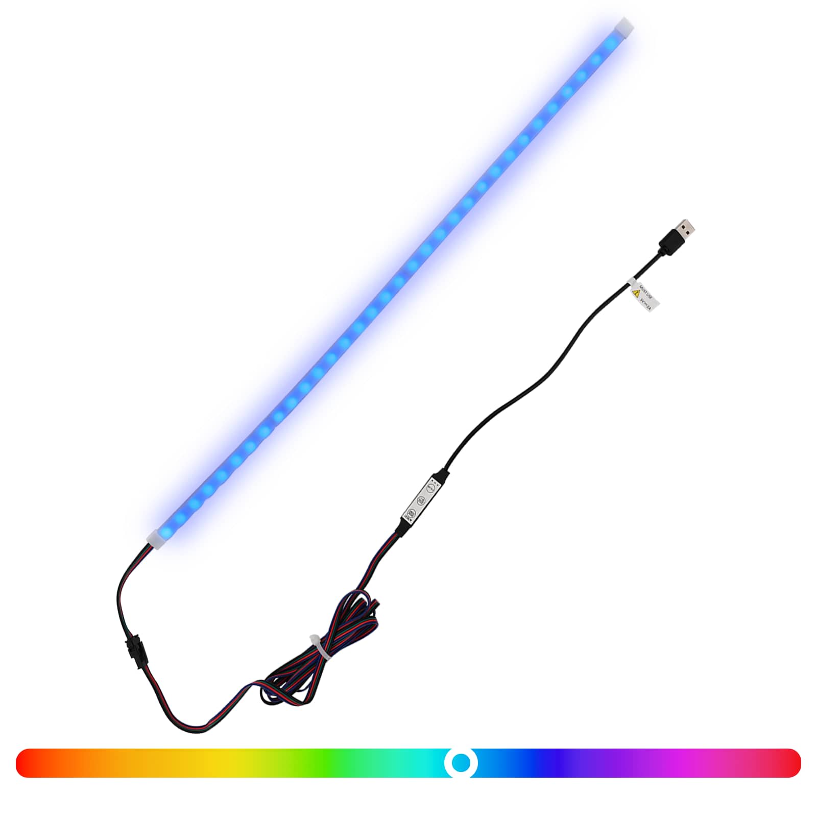 LED-strip 55 cm Meerkleurig PVC image 2
