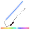 vidaXL LED Ribad 55 cm Mitmev&auml;rviline PVC