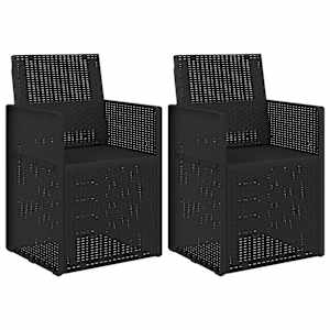 vidaXL Aia Toitlustustoolid 2 pcs Antratsiit 53 x 47 x 88,5 cm PP