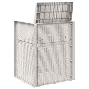Zahradní jídelní židle 2 pcs Bílá PP - obrázek 7
