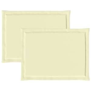 Polštáře na sedadla 2 pcs Krémová 47 x 36 x 2 cm Polyester - obrázek 6