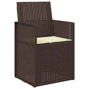 Polštáře na sedadla 2 pcs Krémová 47 x 36 x 2 cm Polyester - obrázek 3
