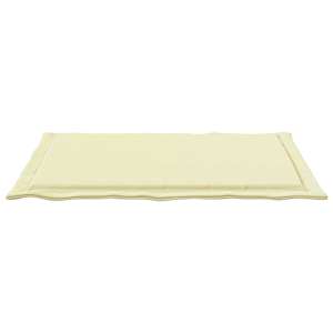 Polštáře na sedadla 2 pcs Krémová 47 x 36 x 2 cm Polyester - obrázek 7