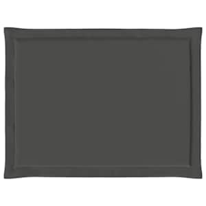 Polštáře na sedadla 2 pcs Antracitová 47 x 36 x 2 cm Polyester - obrázek 5