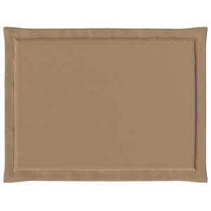 Polštáře na sedadla 2 pcs Taupe 47 x 36 x 2 cm Polyester - obrázek 5