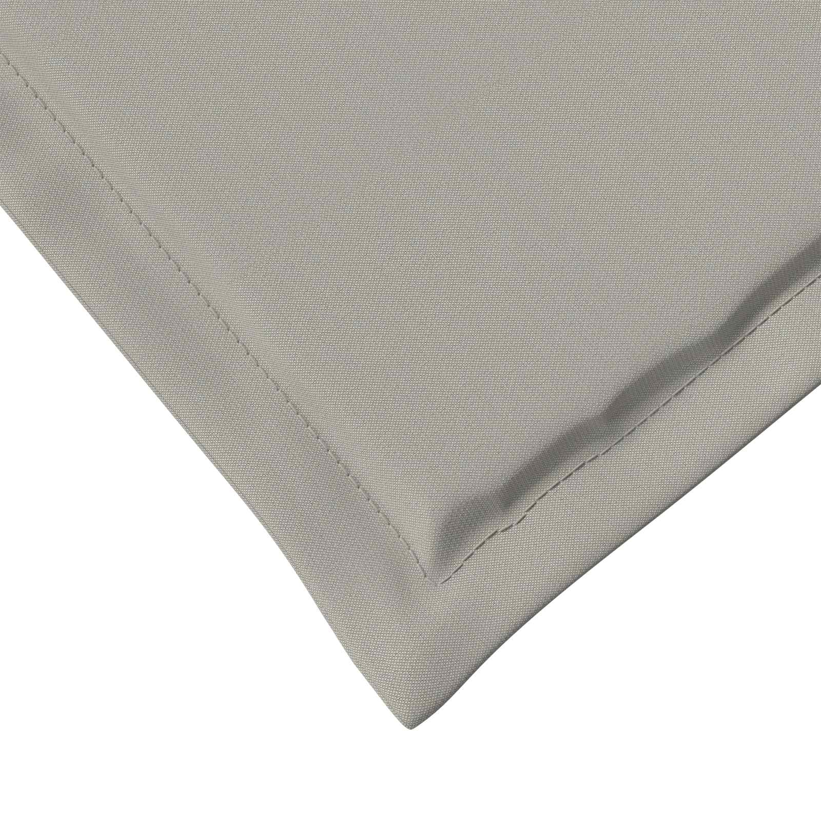 Zitkussens 2 pcs Lichtgrijs 47 x 36 x 2 cm Polyester image 8