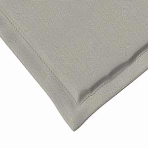 Polštáře na sedadla 2 pcs Světle šedá 47 x 36 x 2 cm Polyester - obrázek 8