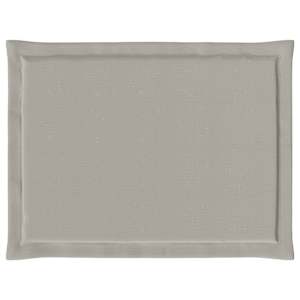 Polštáře na sedadla 2 pcs Světle šedá 47 x 36 x 2 cm Polyester - obrázek 5
