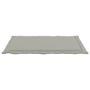 Polštáře na sedadla 2 pcs Světle šedá 47 x 36 x 2 cm Polyester - obrázek 7