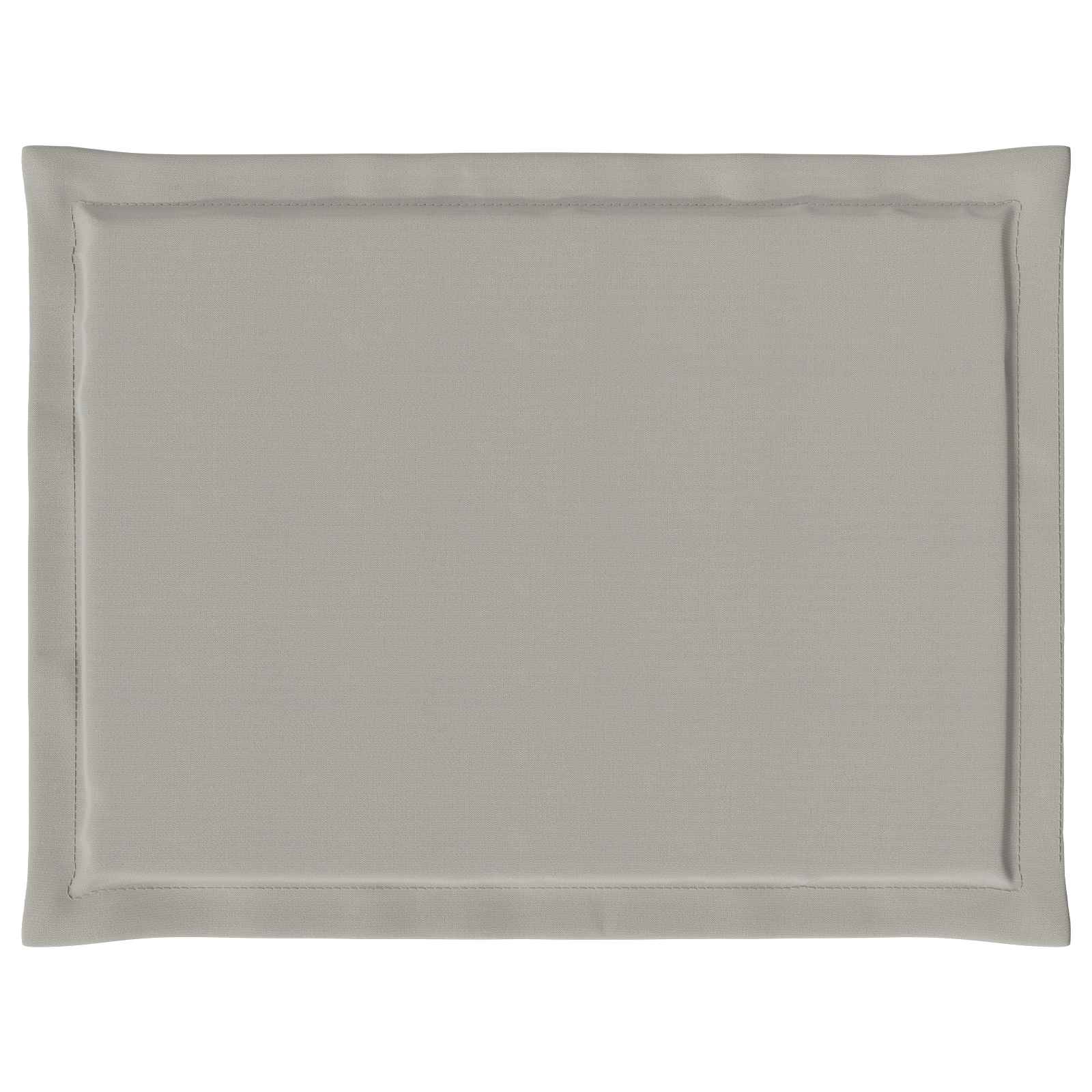 Zitkussens 4 pcs Lichtgrijs 47 x 36 x 2 cm Polyester image 5