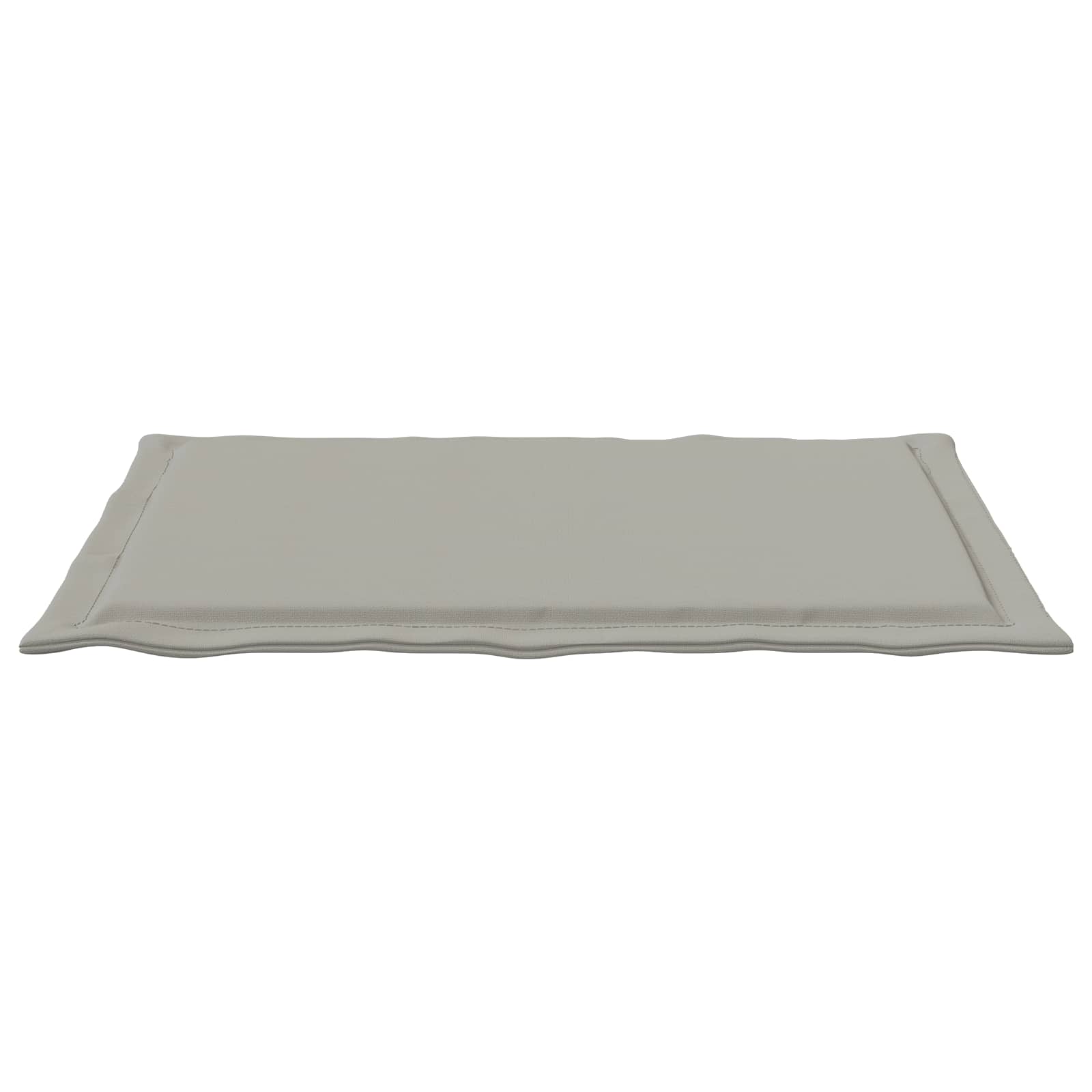 Zitkussens 4 pcs Lichtgrijs 47 x 36 x 2 cm Polyester image 7