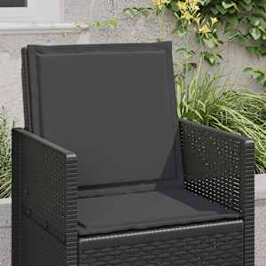 Sedáky a zadní polštáře 2 pcs Antracitová 47 x 45 x 2 cm - obrázek 4