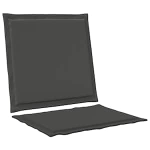 Sedáky a zadní polštáře 2 pcs Antracitová 47 x 45 x 2 cm - obrázek 5