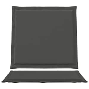 Sedáky a zadní polštáře 2 pcs Antracitová 47 x 45 x 2 cm - obrázek 6
