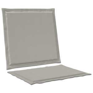 Sedáky a zadní polštáře 2 pcs Světle šedá 47 x 45 x 2 cm - obrázek 5