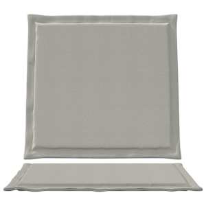 Sedáky a zadní polštáře 2 pcs Světle šedá 47 x 45 x 2 cm - obrázek 6